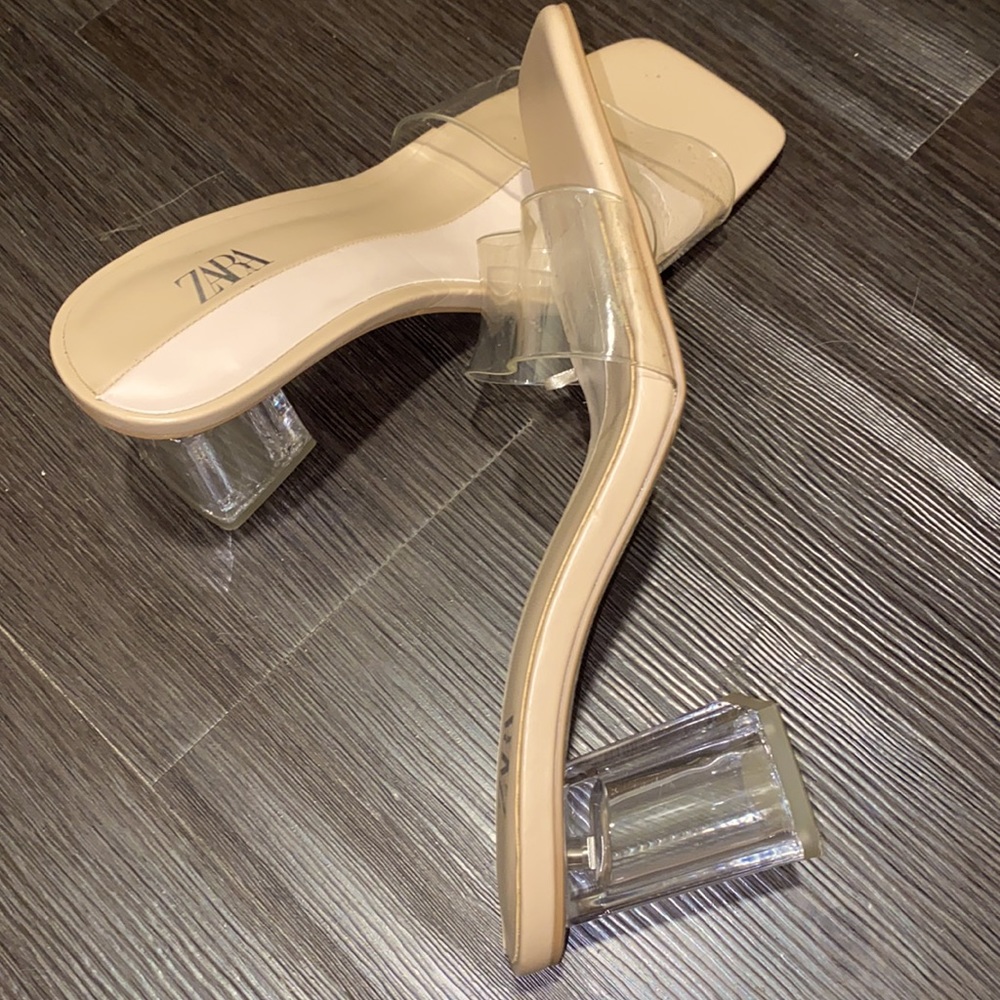 Clear sandal